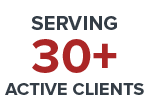More than 30 Active Clients