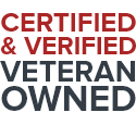 Certified & Verified Veteran Owned